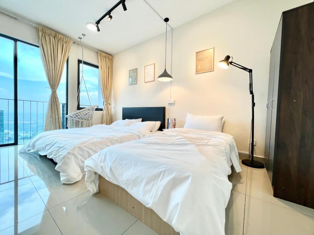A 1-4 Pax Cozy Studio Tv Box Pool 100Mps Wifi 3 Bed Trefoil Setia Alam Eksteriør billede
